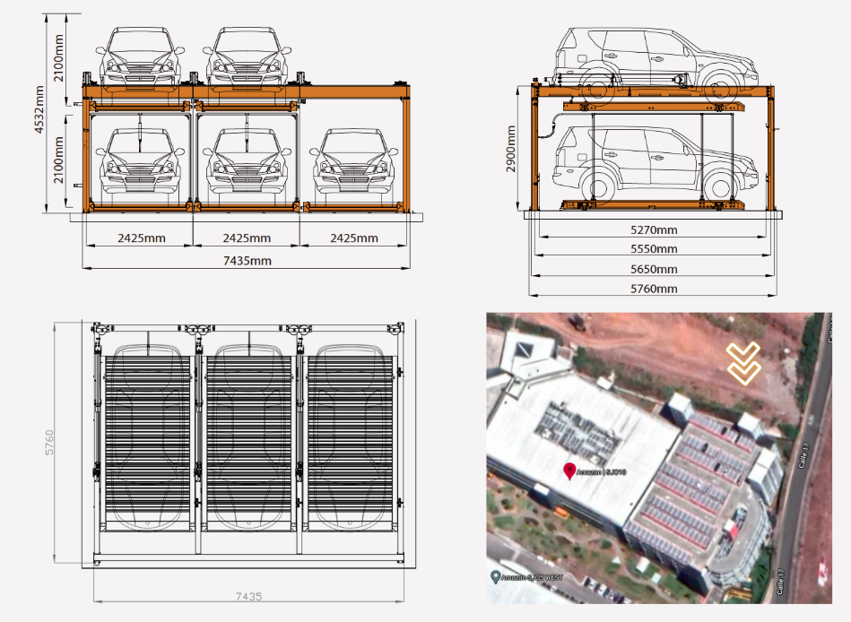 bdp2 INNOVATIVE PARKING SOLUTIONS AT EL PARQUE EMPRESARIAL DEL ESTE, COSTA RICA