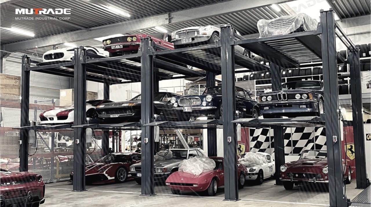 HP2525 triple car stacker for multilevel parking 