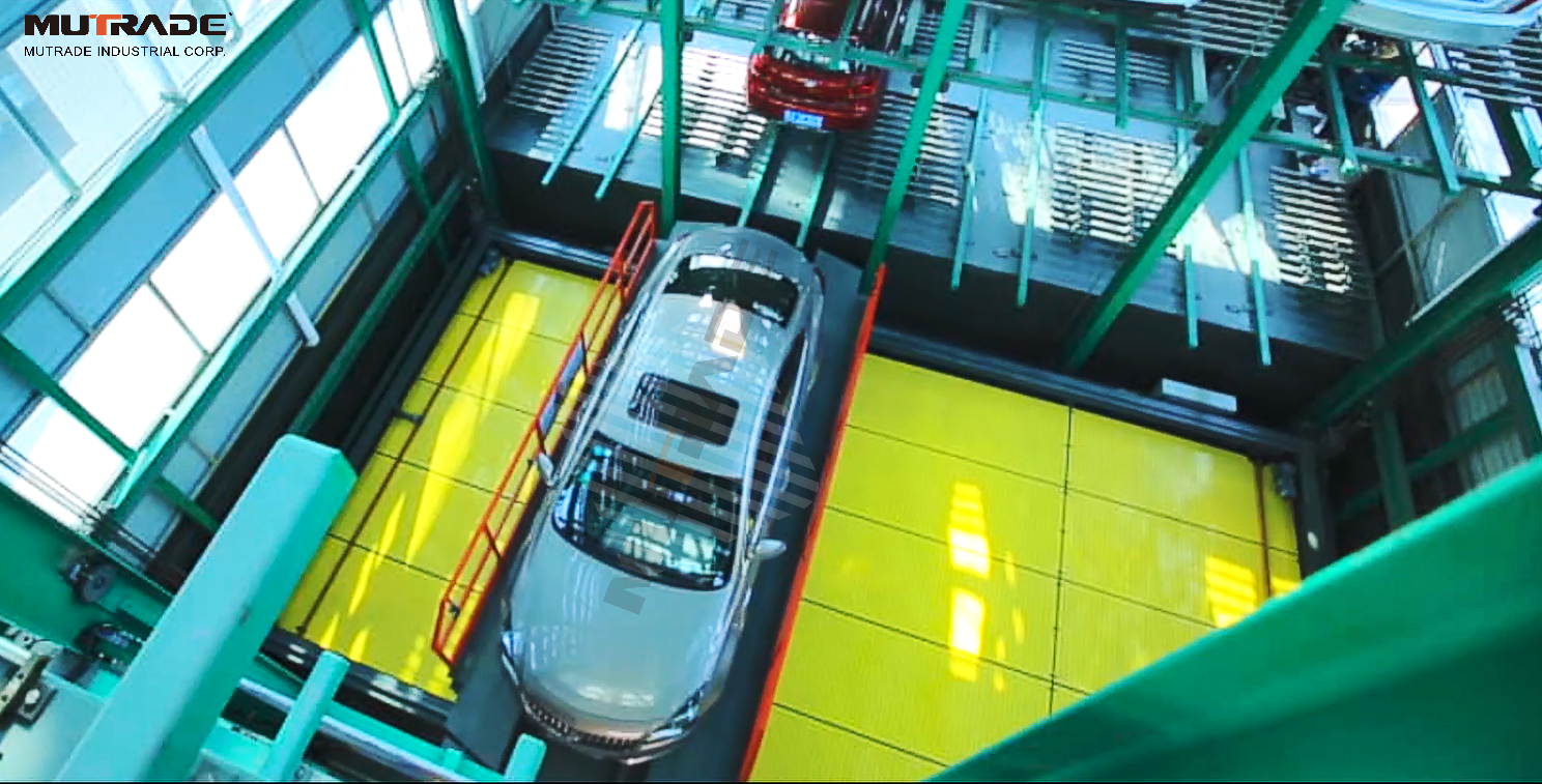 Ganap na automated parking system Mutrade automated robotic parking lot 3